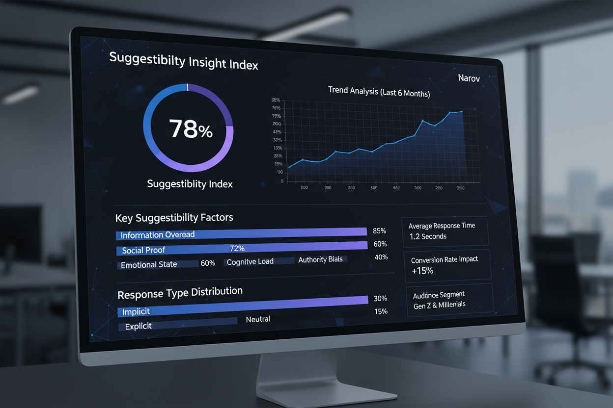 Narov's suggestibility insight index